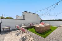 A functional rooftop deck extends your property's living space, offering an outdoor retreat to exceed the confines of traditional accommodations. From sunrise yoga to sunset soirées, the deck transforms into a versatile space for every mood.