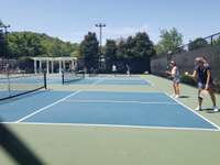 Tennis courts for Tennis or Pickle ball.