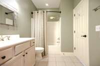 Attached bathroom