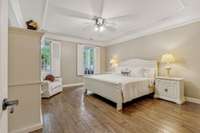 Massive Master bedroom.  17 X 17  Wonderful place to unwind when the day comes to an end.