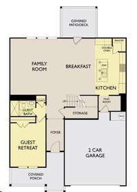 First floor layout