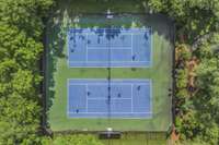 Two tennis courts for community residents~Great way to meet people and enjoy the neighborhood.