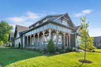 A perfect wrap-around front porch!