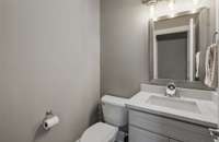 2nd floor powder room