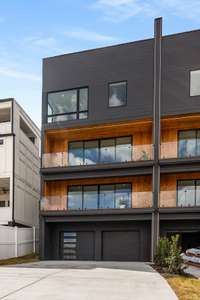 Double Brazilian wood balconies and views from every room, design an function perfectly combined.