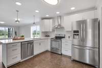 Quartz, cabinets and more cabinets