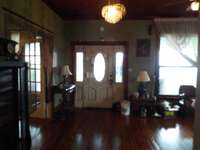 Front door-French doors lead to parlor
