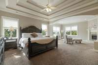 WoW!  The Primary Suite is a Dream.... The ceiling details are exquisite!