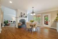 Hardwood Oak floors are gorgeous!