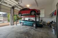 Car lift remains! Perfect for the car enthusiast.