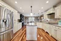 Kitchen-Look at all of that cabinet storage