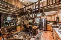 Main Home Kitchen with Loft