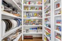 A kitchen pantry to die for!