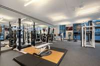 The 6th floor features a state-of-the-art 2200 sq. ft. fitness center.