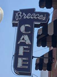 Iconic Breece's downtown now is a super hip coffee shop.