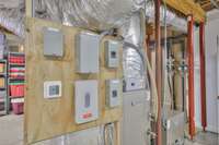 The GEO THERMAL board efficiently manages the heating and cooling system, significantly reducing utility costs.