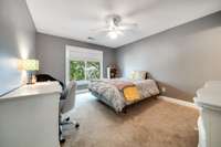 One of 3 large secondary bedrooms upstairs with shared bathroom