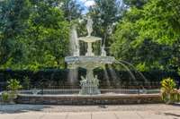 Westhaven fountain. One of Westhaven's many beautiful parks