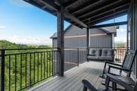 Interior of similar cabin in community.  Interior finishes and furnishings vary from cabin to cabin