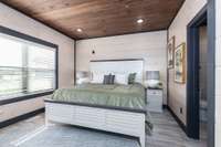 Interior of similar cabin in community.  Interior finishes and furnishings vary from cabin to cabin