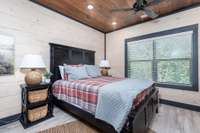 Interior of similar cabin in community.  Interior finishes and furnishings vary from cabin to cabin