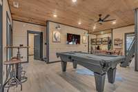 Interior of similar cabin in community. Interior finishes and furnishings will vary from cabin to cabin.