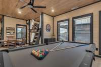Interior of similar cabin in community. Interior finishes and furnishings will vary from cabin to cabin.