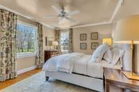 Large guest room with views