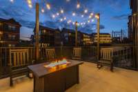 Interior of 5 bedroom rooftop cabin.  6 bedroom rooftop floor plan will vary.