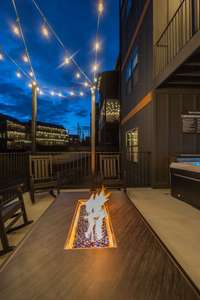 Interior of 5 bedroom rooftop cabin.  6 bedroom rooftop floor plan will vary.