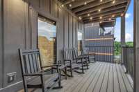 Interior of 5 bedroom rooftop cabin.  6 bedroom rooftop floor plan will vary.