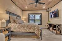 Interior of 5 bedroom rooftop cabin.  6 bedroom rooftop floor plan will vary.