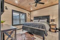 Interior of 5 bedroom rooftop cabin.  6 bedroom rooftop floor plan will vary.