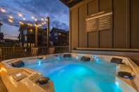 Interior of 5 bedroom rooftop cabin.  6 bedroom rooftop floor plan will vary.
