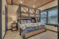 Interior of 5 bedroom rooftop cabin.  6 bedroom rooftop floor plan will vary.
