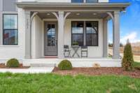 Great Covered Front Porch (Similar plan, not actual house)