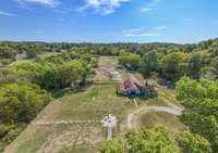 Aerial view of Barn