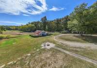 Aerial view of Barn