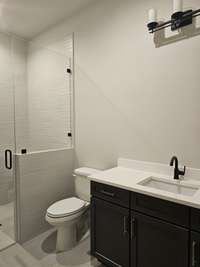 Guest bathroom on first floor