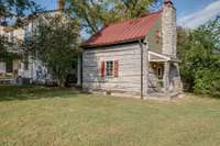 This original 1790 log cabin once housed an entire family! Over the past 10 years, the current homeowner has painstakingly restored it to a charming guest house complete with kitchen, full bath and fireplace.