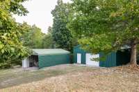 Pole barn and carport