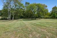 Sitting on a full acre has its privileges. You literally can play a game of football out here!