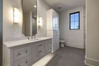 Spacious Secondary Ensuite Baths.