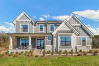 This is a photo of the model home Belvidere. The home listed on this lot is THE SAME FLOOR PLAN, DIFFERNT ELEVATION, FINISHES AND COLORS.