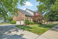 This two story home features a side-entry 3-car garage and professional landscaping.