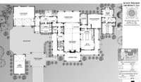 architectural designs for main floor plan owners were going to tear down current structure and build  - full designs can be made available.