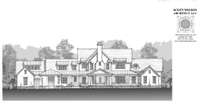 Architectural Rendering of front elevation owners were going to tear down current structure and build  - full designs can be made available.