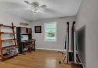 BEDROOM HAS HARDWOOD FLOORING