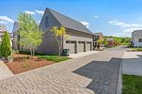 Alley access to a large 3 car garage!