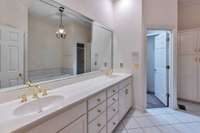 Primary Bathroom with separate shower and tub! Walk in Closet!